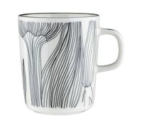 Marimekko Taza Kukat Puhkeavat 25 cl Blanco-verde bosque-negro