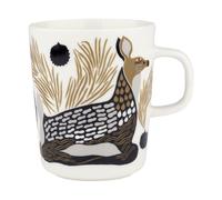Marimekko Taza Peura 25 cl White-coal-mud-light grey
