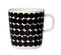 Marimekko Taza Räsymatto 4 dl negro-blanco