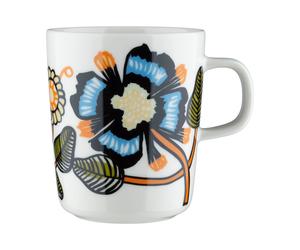 Marimekko Taza Tiara 25 cl White-warm orange-green