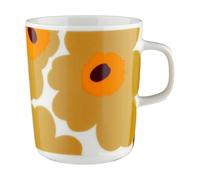 Marimekko Taza Unikko 25 cl White-caramel-warm orange