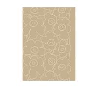 Marimekko Tela Piirto Unikko lino crudo Linen-white