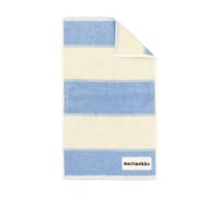 Marimekko Toalla de invitado Galleria Azul claro. melón. 30x50 cm