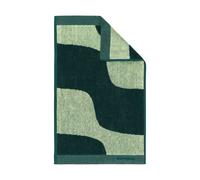 Marimekko Toalla de invitados Taifuuni 30x50 cm Pear-verde oscuro