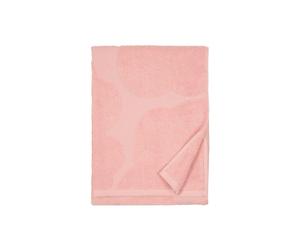 Marimekko - Toalla de Mano Unikko de Rizo de algodón (Rosa Polvo) pequeña