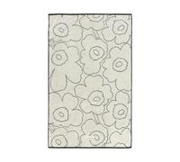Marimekko Toalla Piirto Unikko 100x160 cm Ivory-black