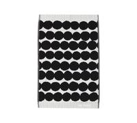 Marimekko Toalla Räsymatto. negro toalla de invitados 30 x 50 cm