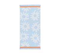 Marimekko Toalla Rakastaa ei rakasta hamam 45x92 cm Orange-Off-white-light blue