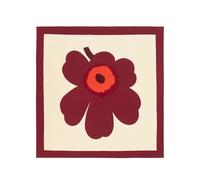 Marimekko Unikko Mantel cuadrado de algodón 140 x 140 cm