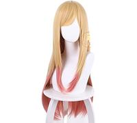 Marin Kitagawa Cosplay Wig Anime My Dress-Up Darling Yellow Pink Mix Color Long Hair Heat Resistant Fiber Hair Party Girls Gifts