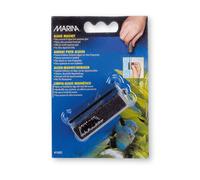 Marina Algenmagnet-Reiniger 2-teilig para Acuarios, Fuerte Magnetwirkung, Negro