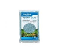 Marina Grava Azul Claro para acuarios 2 kg