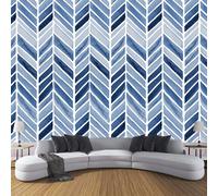 Marina De Guerra Fotomurales Decorativos Pared Papel Pintado Geometría Simple 300×210cm Murales Pared HD Moderno Espiga De La Marina 3D Impresión Del Arte Oficina Tv De Fondo Fotomurales