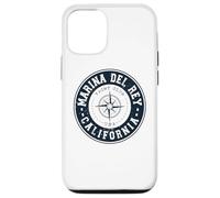 Marina Del Rey California USA Yacht Club Marina Navegación Carcasa para iPhone 12/12 Pro