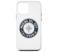Marina Del Rey California USA Yacht Club Marina Navegación Carcasa para iPhone 12 mini