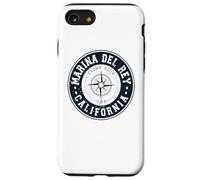 Marina Del Rey California USA Yacht Club Marina Navegación Carcasa para iPhone SE (2020) / 7 / 8