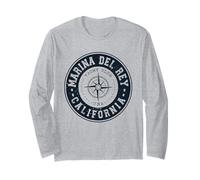 Marina Del Rey California USA Yacht Club Marina Navegación Manga Larga
