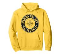 Marina Del Rey California USA Yacht Club Marina Navegación Sudadera con Capucha