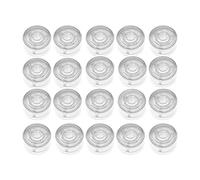 Marinada 20 Piezas/Set Pedal de Efecto de Guitarra Pedal Toppers Pie Clavo Tapa de ProteccióN para Pedal de Efecto de Guitarra Tapa de ProteccióN