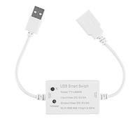 Marinada Tuya - Interruptor inteligente USB con controlador WiFi, interruptor universal para dispositivos USB para Alexa Home