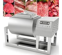 Marinador al vacío de 36 libras/18 L para carne, mariscos, verduras, acero inoxidable, grado alimenticio, máquina de marinado de rotación bidireccional