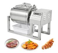 Marinador de vacío en vaso, máquina automática de adobo de carne con rotación bidireccional de 3 velocidades y temporizador, para uso en restaurantes de carne de pollo, carne de cerdo