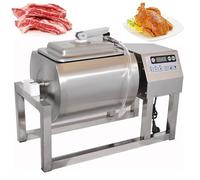 Marinador de vaso de carne, capacidad de 36 libras, máquina de vacío de acero inoxidable con 3 velocidades y rotación bidireccional para una mejor infusión de sabor en carne y verduras