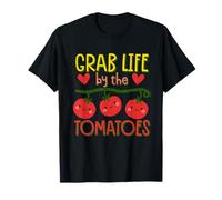Marinara Grab Life By The Tomatoes Camiseta