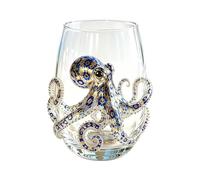 Marine Animal Bar Glass, 420ml Clear Novelty Coastal Artistic Glassware