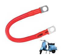 Marine Battery Cables - 2 AWG Heavy Duty Battery Wire Cable with Terminals Black/Red Inverter Power Cables Connector Leads For Boats Cars Motorcycles Solar Auto