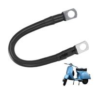 Marine Battery Cables - 2 AWG Heavy Duty Battery Wire Cable with Terminals Black/Red Inverter Power Cables Connector Leads For Boats Cars Motorcycles Solar Auto