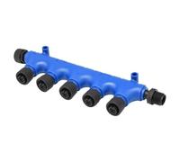 Marine Connector M125P Conector divisor en T de 37 vías para NMEA 2000 Drop con bloqueo roscado IP67 impermeable para sistemas Garmin y Simrad (1 macho a 6 hembras)