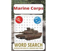 Marine Corp Word Search puzzle book: Word Searches with Easy to Read Print about Marine Corp, USMC and Naval Infantry and More | 6x9 inches, 111 pages | 50 + Puzzles... Gift for Vacations, Holidays, and Free Times.