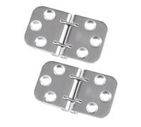 Marine Deck Fixed Hinge, 70x41.3mm Cushioned Hinge for Cabinet and Cabin Door Connections-Yacht Accessories