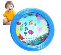 Marine Drum - PP 20x20cm Educational Percussion Instrument | Sea Sound Drum Toy, Animal Graphic MusicDrum, Gentle Rhythm Toy, Kids Learning Instrument | Early Music Education