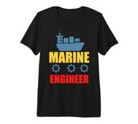 Marine Engineer Funny Engineering Job Titiles Camiseta Premium
