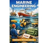 Marine Engineering Book - Ship Machinery Operation, Marine Engine Systems, Maintenance Engineering, Automation: Explained in 5th Grade language with engineering terms