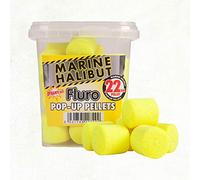 Marine Halibut Pellets de pop-up 22 mm fluorescente