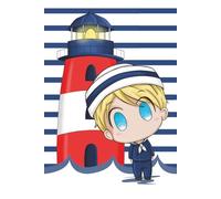 Marine Journey - Quaderno a righe | 100 pagine | Notebook minimal per appunti, diario e scrittura: Spazio per pensieri, sogni e rotte interiori