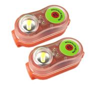 Marine Led life jackett Lights | 2pcs Water-activated Safety Strobe Beacons