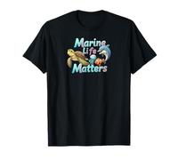 Marine Life Matters Ocean Conservation Sea Animals Camiseta