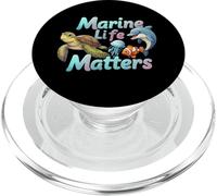 Marine Life Matters Ocean Conservation Sea Animals PopSockets PopGrip para MagSafe