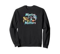 Marine Life Matters Ocean Conservation Sea Animals Sudadera