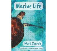 Marine Life Word Search Book