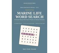 Marine Life Word Search: Relaxing Ocean-Themed Puzzles Featuring Fish, Coral Reefs, Marine (Halesia Word Search Collection)