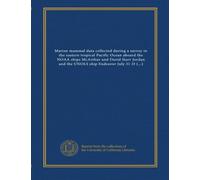 Marine mammal data collected during a survey in the eastern tropical Pacific Ocean aboard the NOAA ships McArthur and David Starr Jordan and the UNOLS ship Endeavor July 31-December 9, 1998