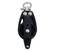 Marine Pulley, Nylon Marine Pulley, Marine Boat Pulley, Bearing Lifting Pulley, Bearing Marine Pulley Equipment for Fixing and Lifting Stainless Steel Nylon Marine Pulley Block for Lifting Paddle