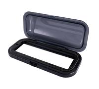Marine Radio Cover, Water-Resistant Stereo Guard, Enclosed Protective Case for Boat Electronics, UV-Proof and Sturdy Shield, Ideal for Boys, Girls, Teens, Men, Women, 9.06x4.02x1.77 Inches