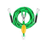 Marine Tow Bridle - Nautical Rope Linkage for Speedboats | High-Tension Pulling with Stainless Steel Clips & Buoyant Foam for Tubing, Wakeboarding, Rivers and Oceans