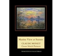 Marine View at Sunset: Claude Monet Cross Stitch Pattern
